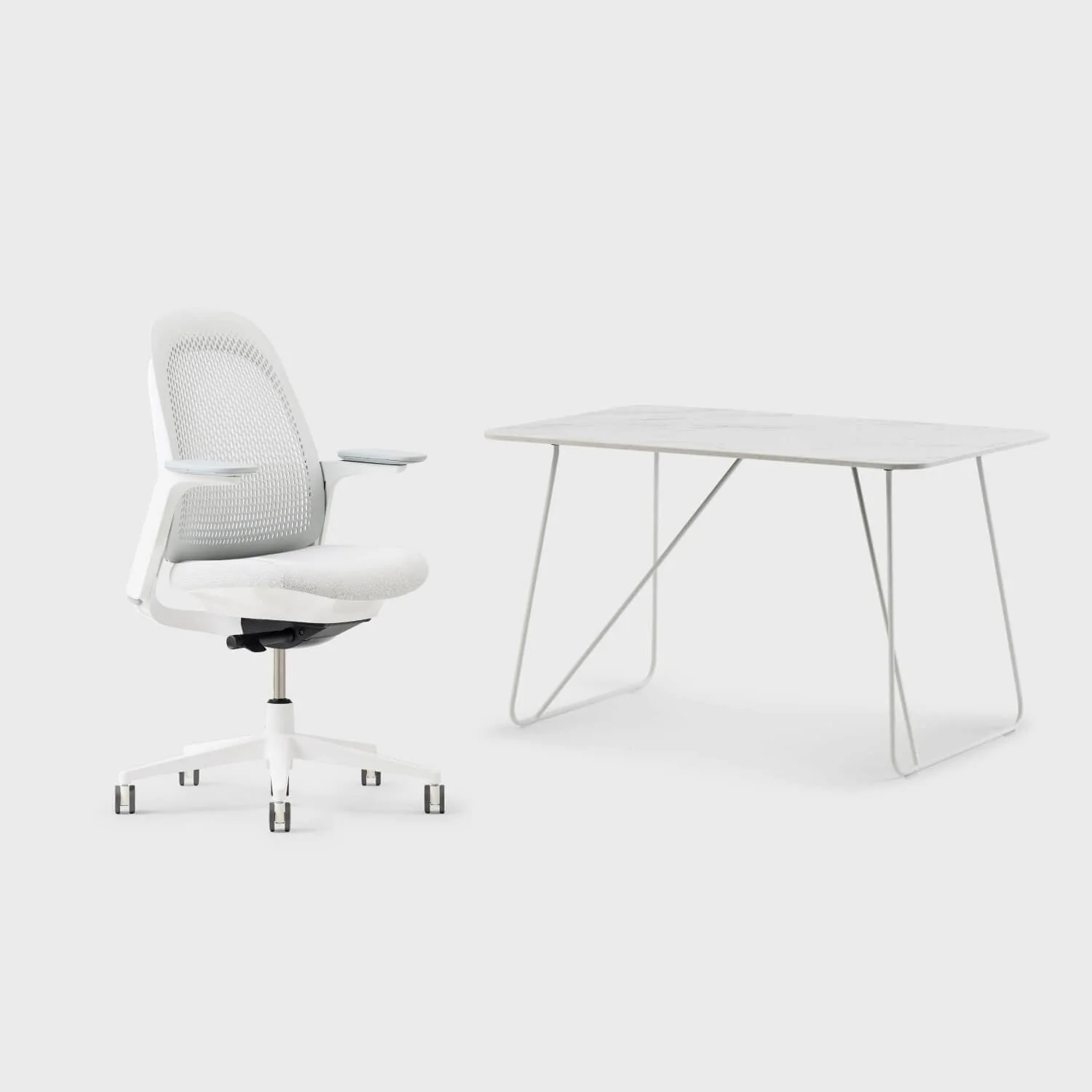 Breck Office Chair & Market Desk Set - Image 12