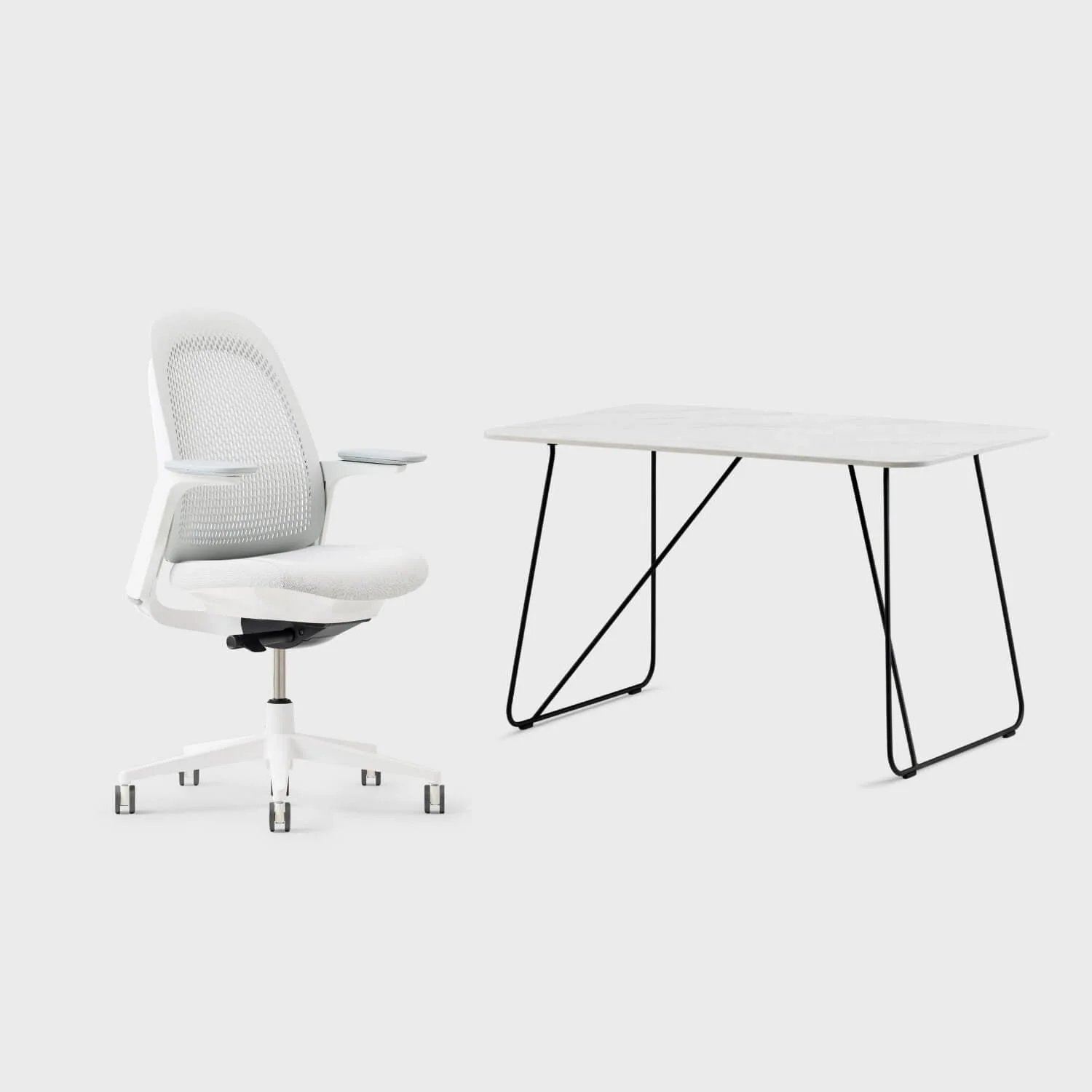 Breck Office Chair & Market Desk Set - Image 13