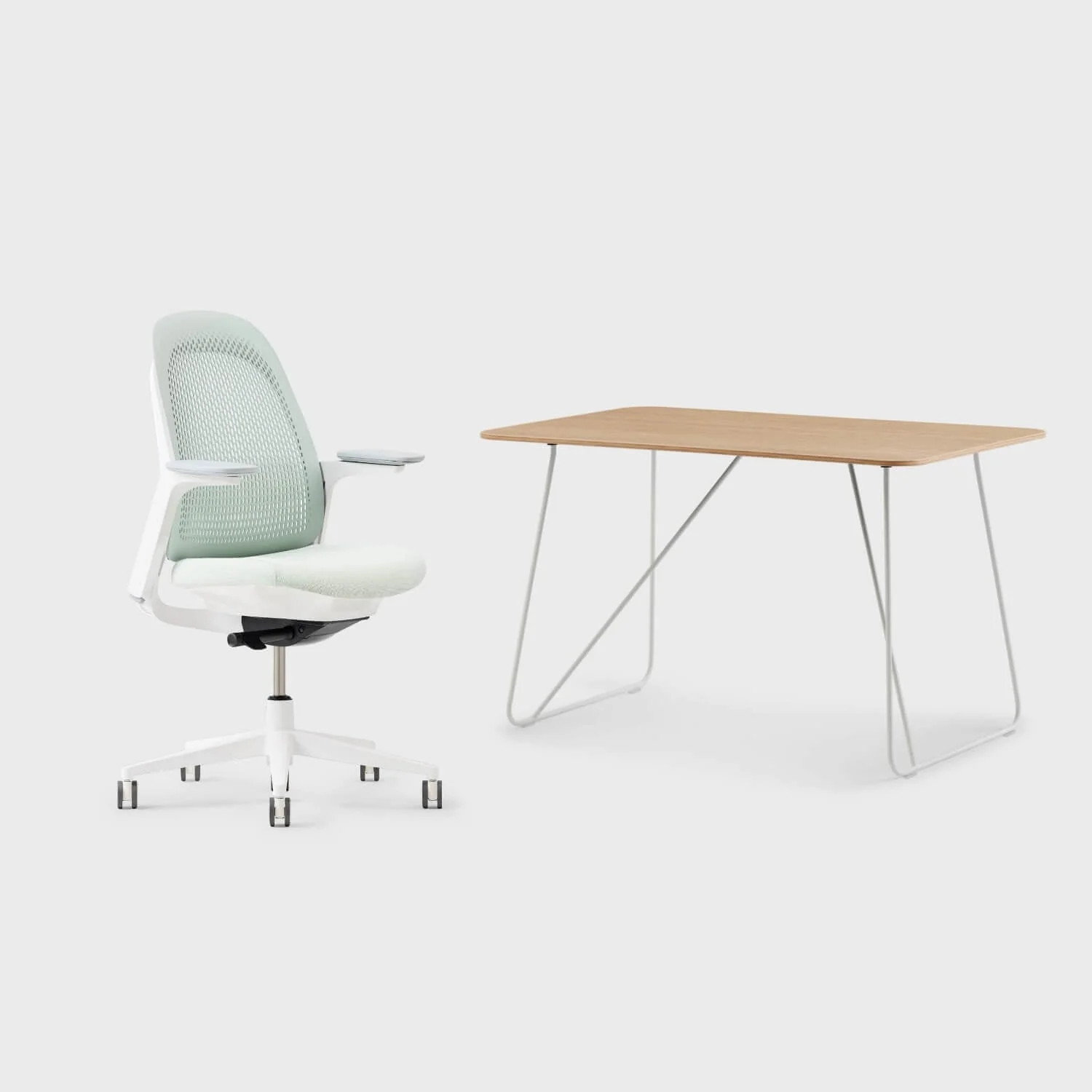 Breck Office Chair & Market Desk Set - Image 14