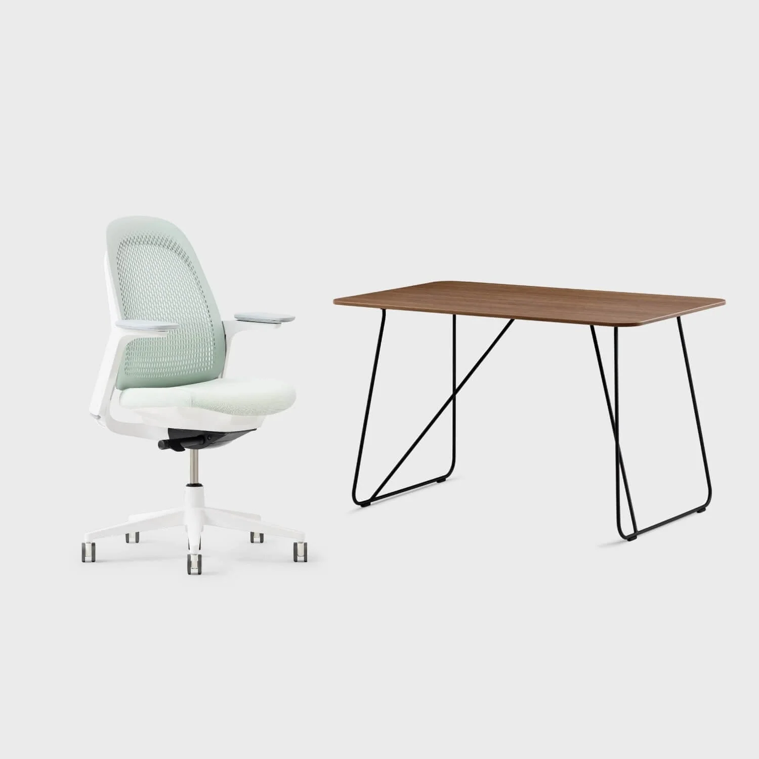 Breck Office Chair & Market Desk Set - Image 17