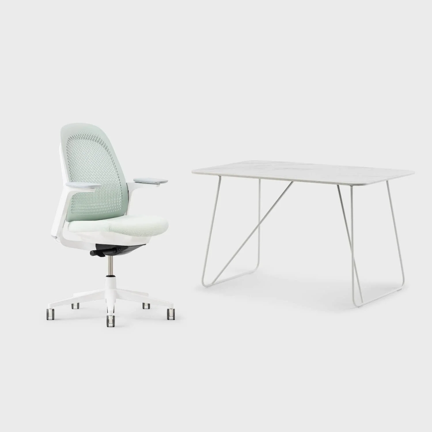Breck Office Chair & Market Desk Set - Image 18