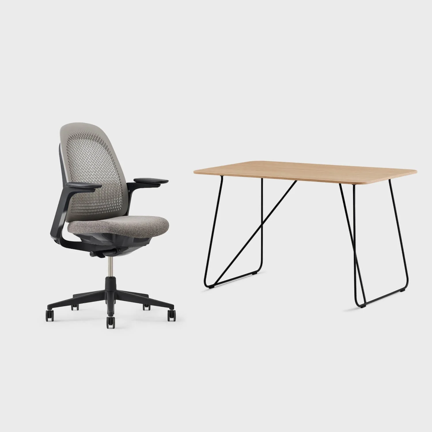 Breck Office Chair & Market Desk Set - Image 21