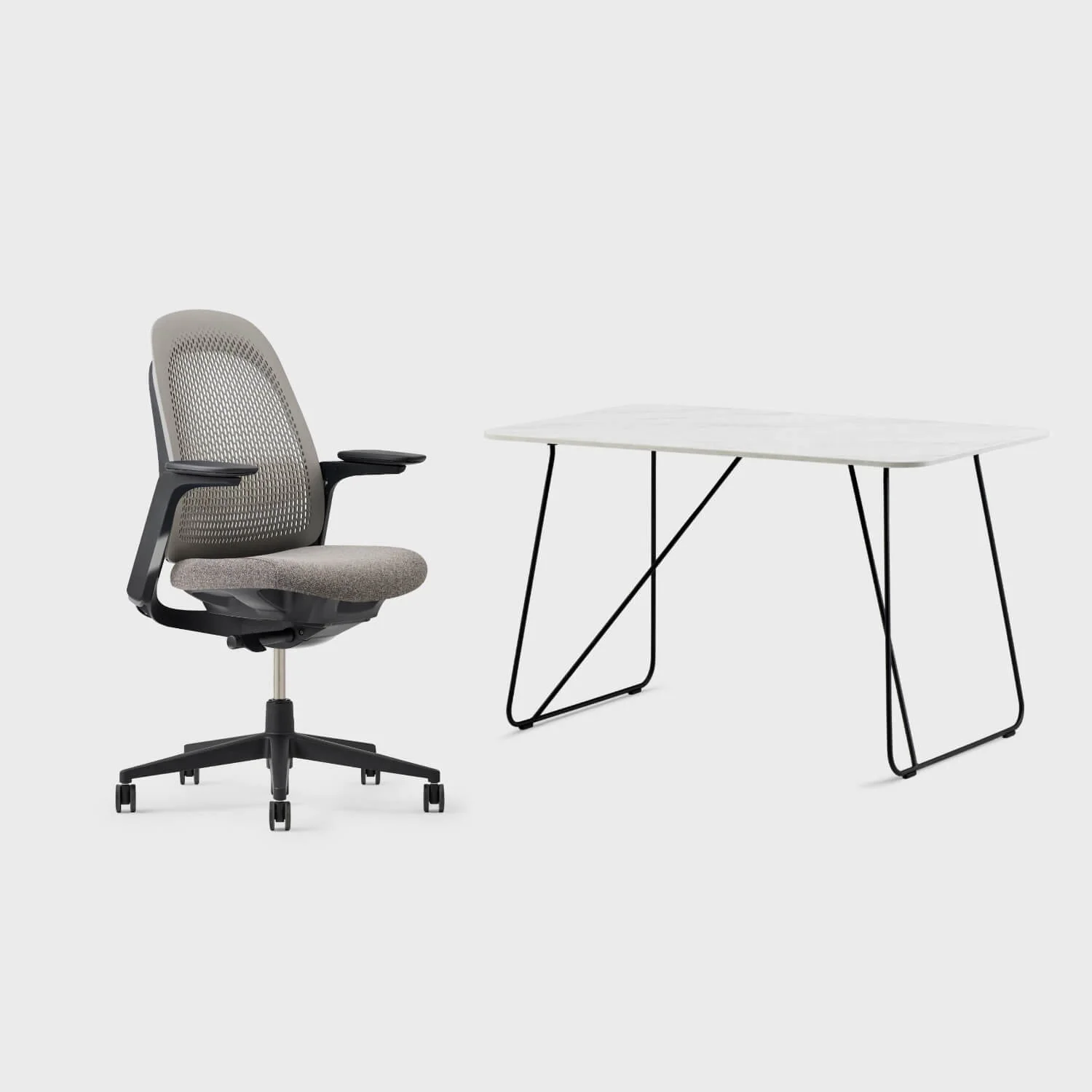 Breck Office Chair & Market Desk Set - Image 25