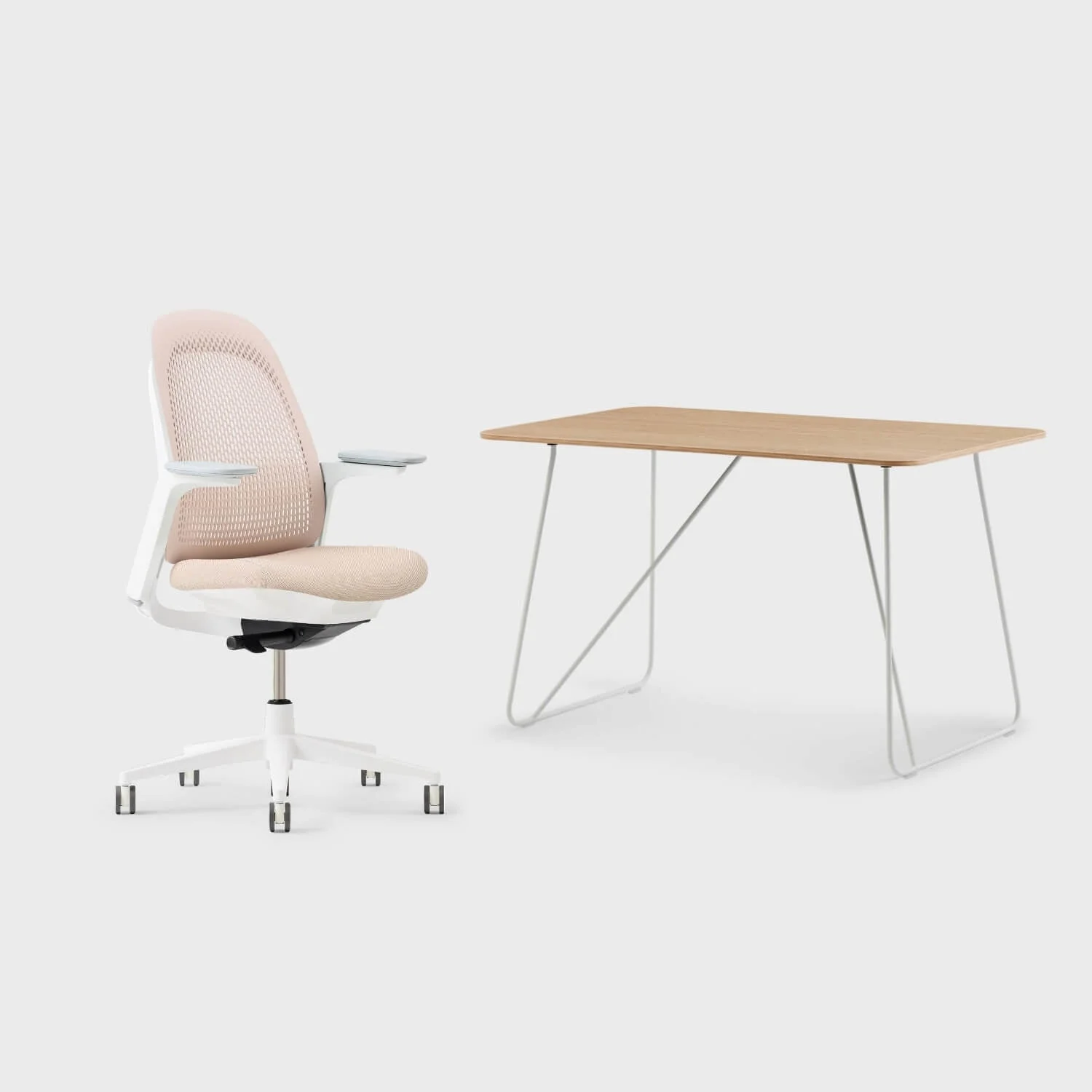 Breck Office Chair & Market Desk Set - Image 26