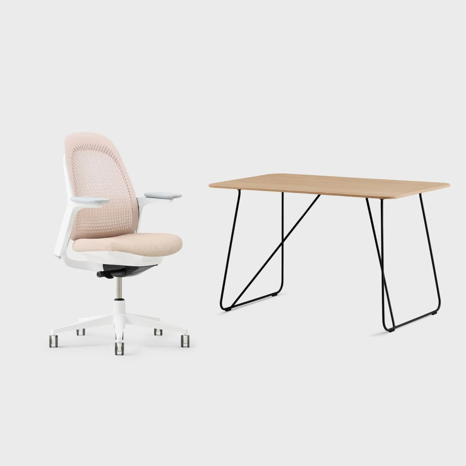 Breck Office Chair & Market Desk Set - Image 27