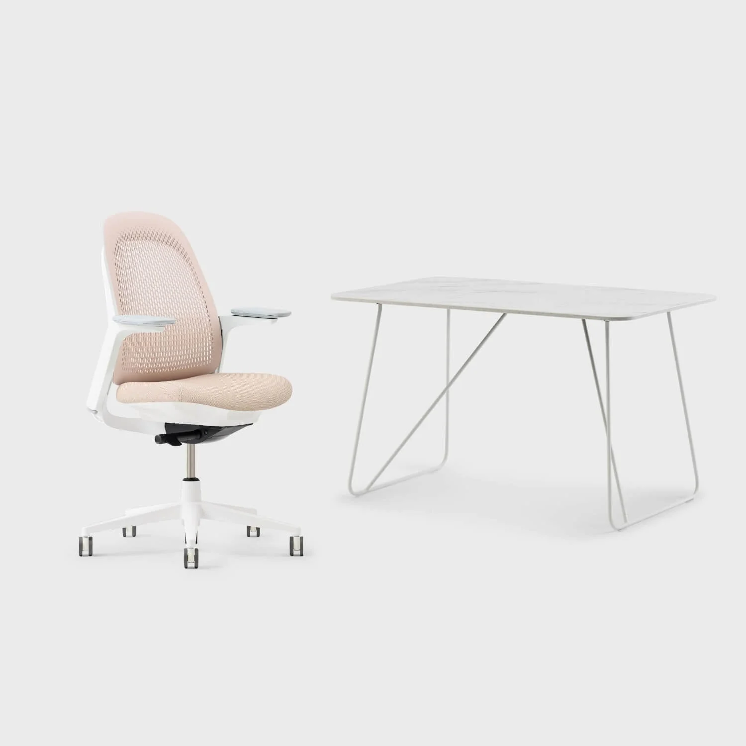 Breck Office Chair & Market Desk Set - Image 30