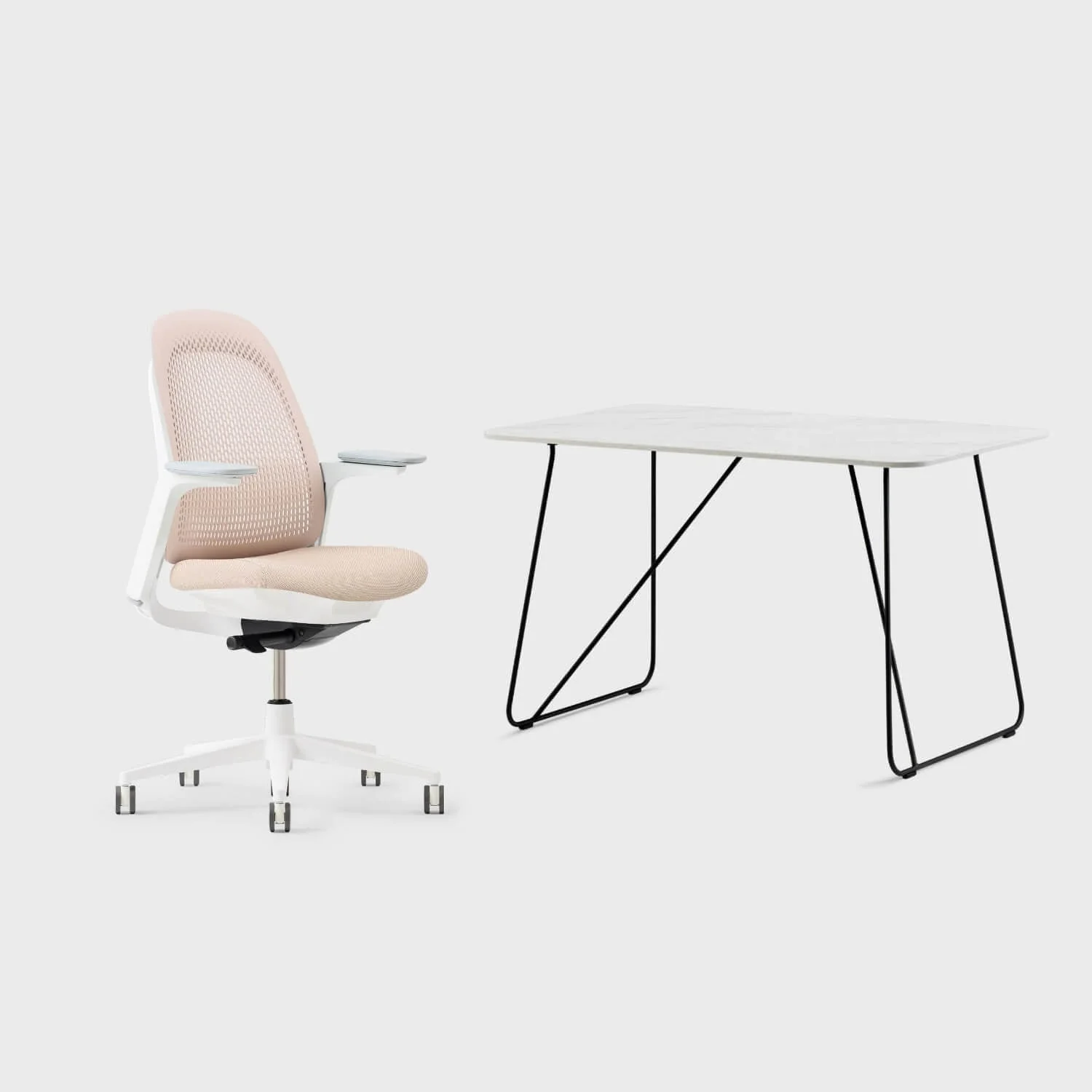 Breck Office Chair & Market Desk Set - Image 31