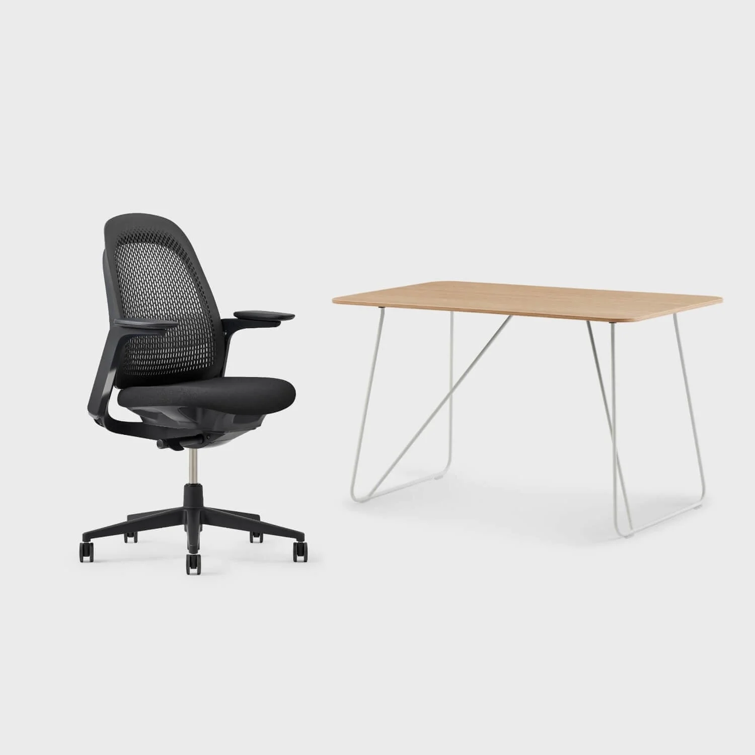 Breck Office Chair & Market Desk Set - Image 32