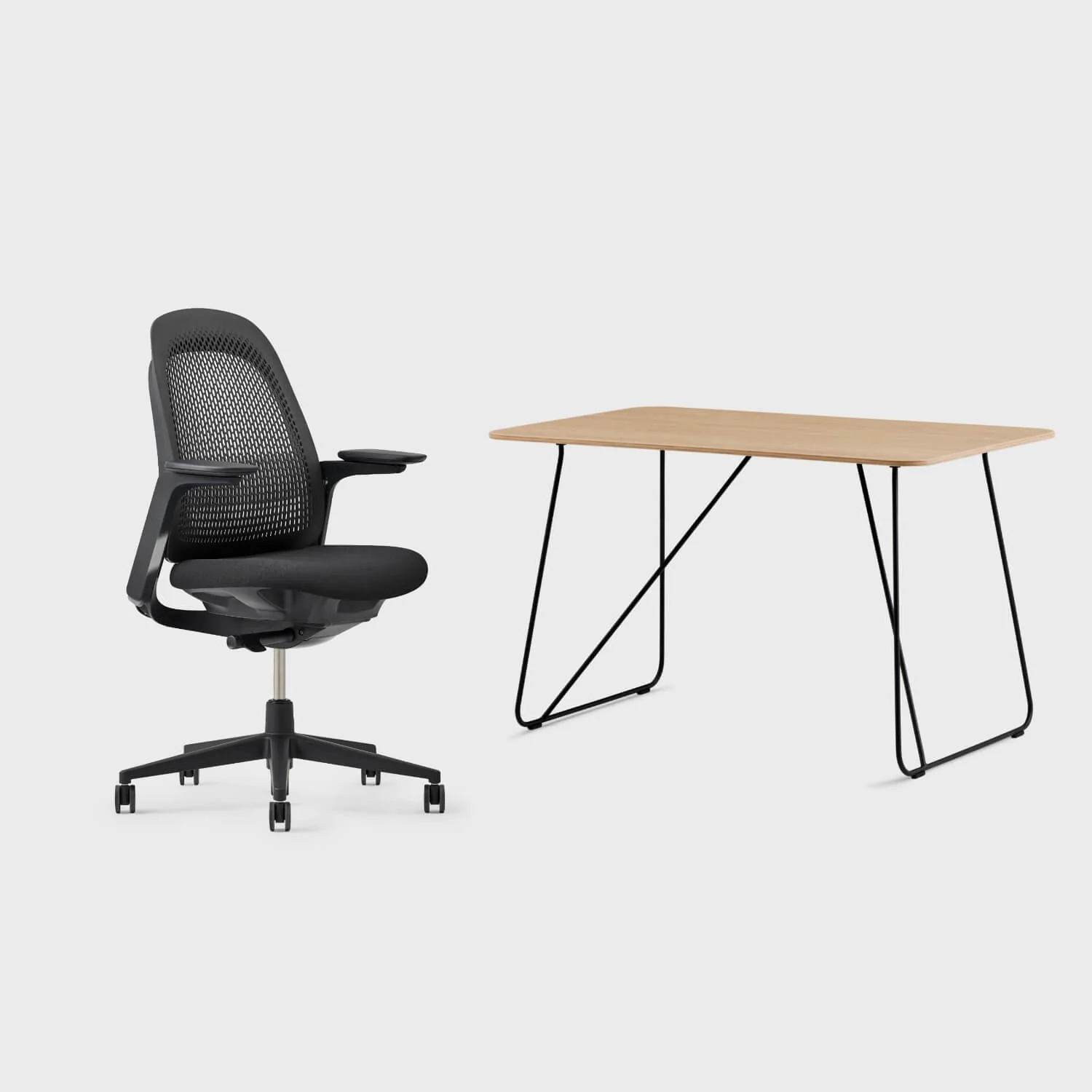 Breck Office Chair & Market Desk Set - Image 33