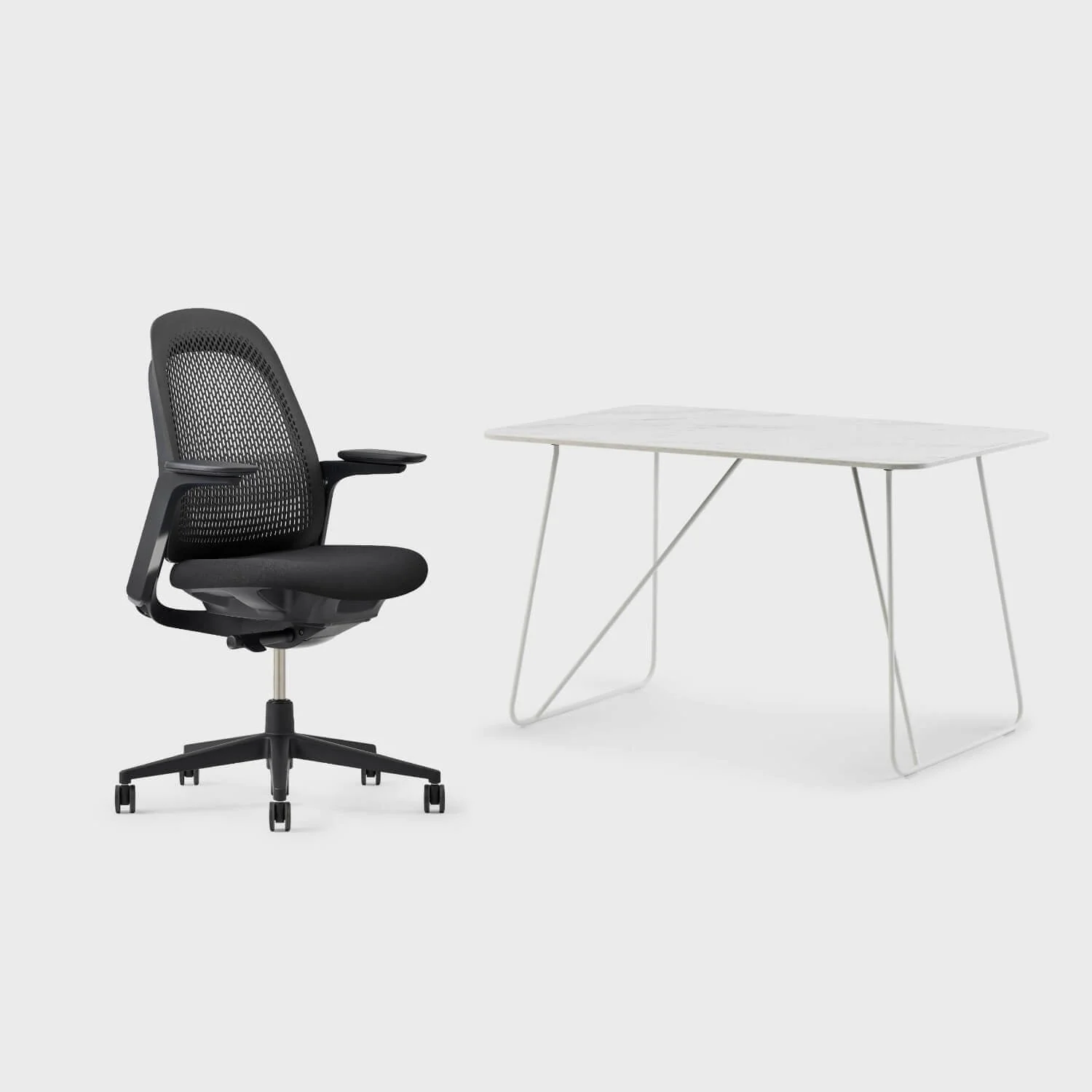 Breck Office Chair & Market Desk Set - Image 36