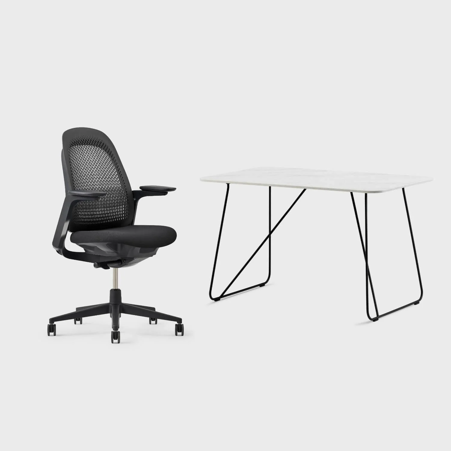 Breck Office Chair & Market Desk Set - Image 37