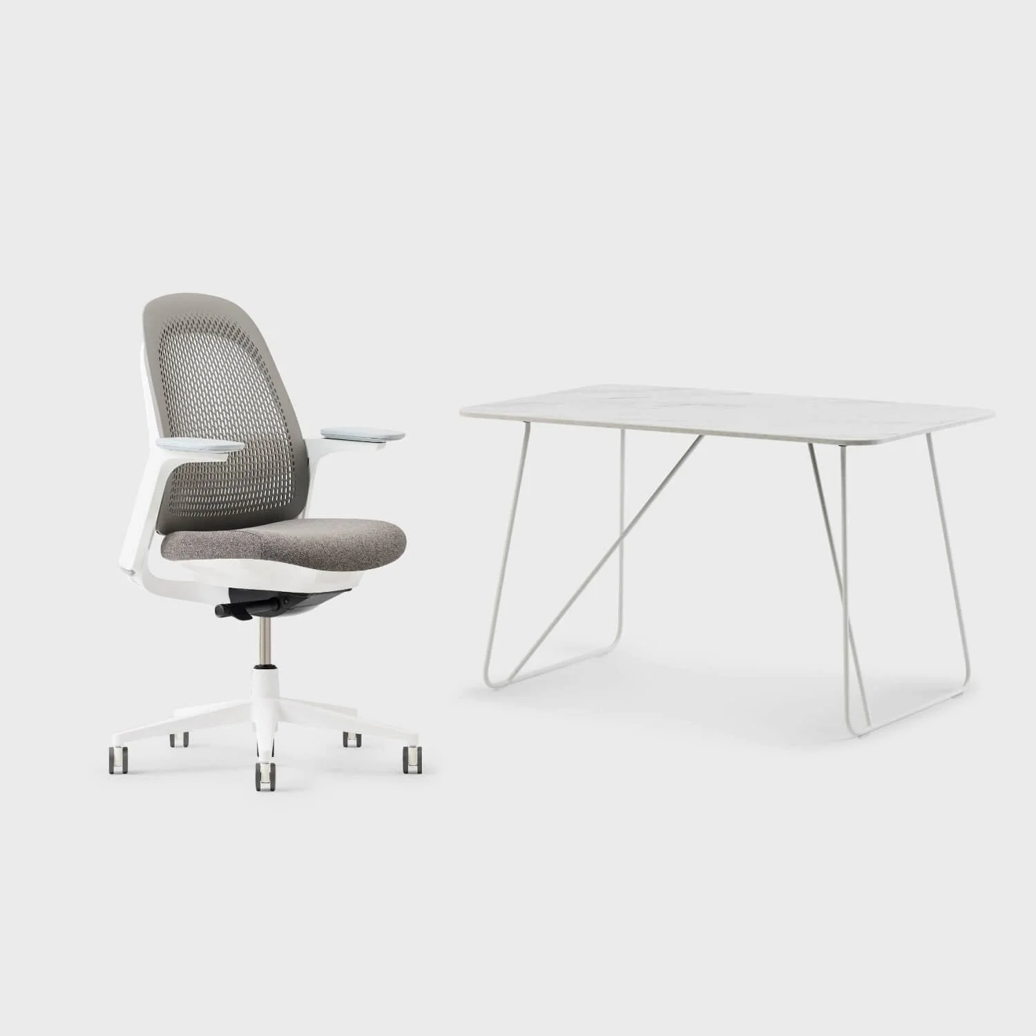 Breck Office Chair & Market Desk Set - Image 6