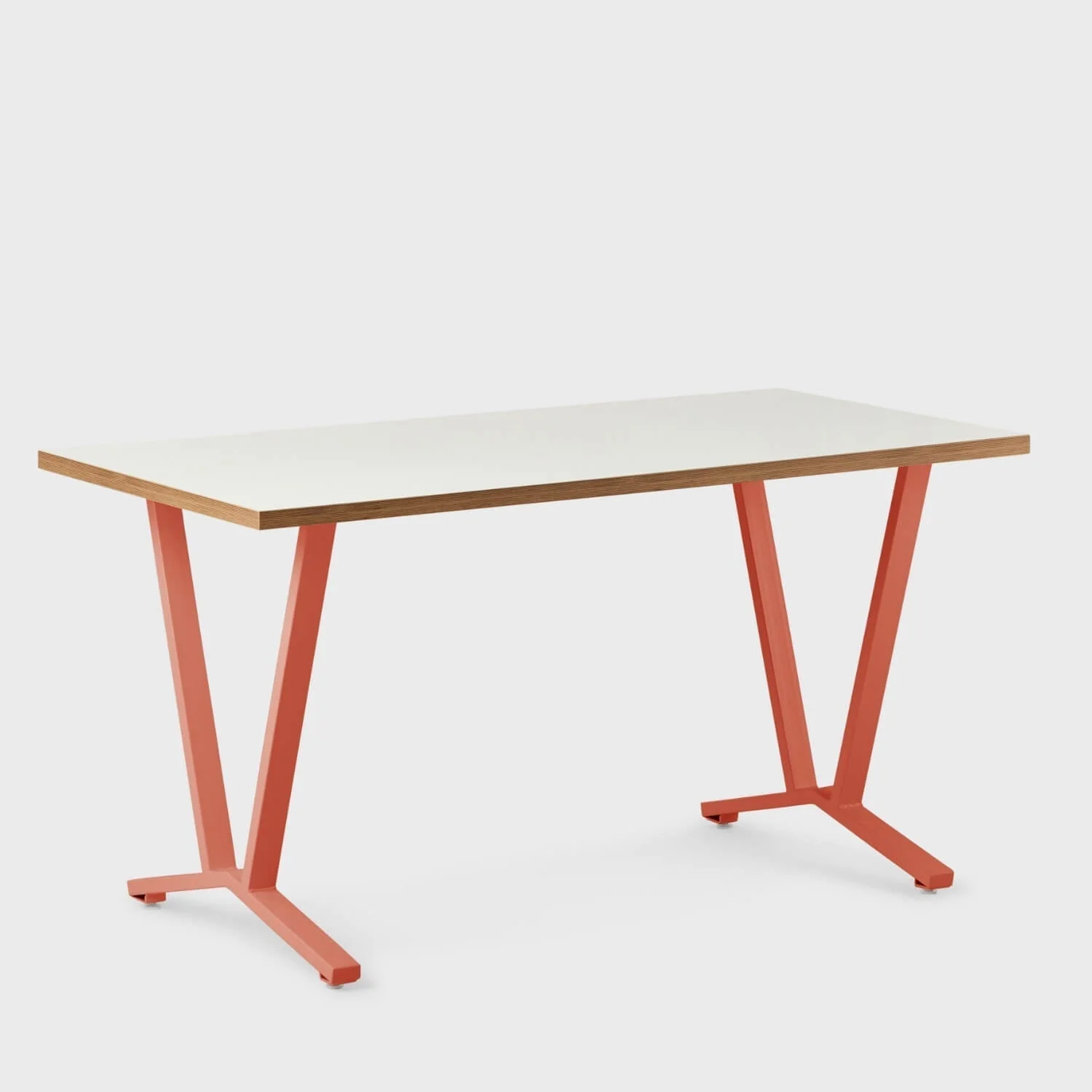 Elements Laminate Top Flare Leg Desk - Image 35