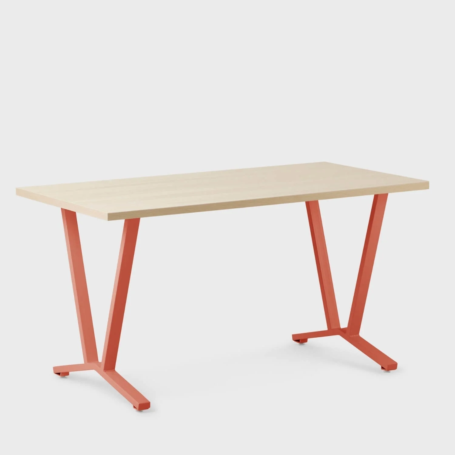 Elements Laminate Top Flare Leg Desk - Image 6