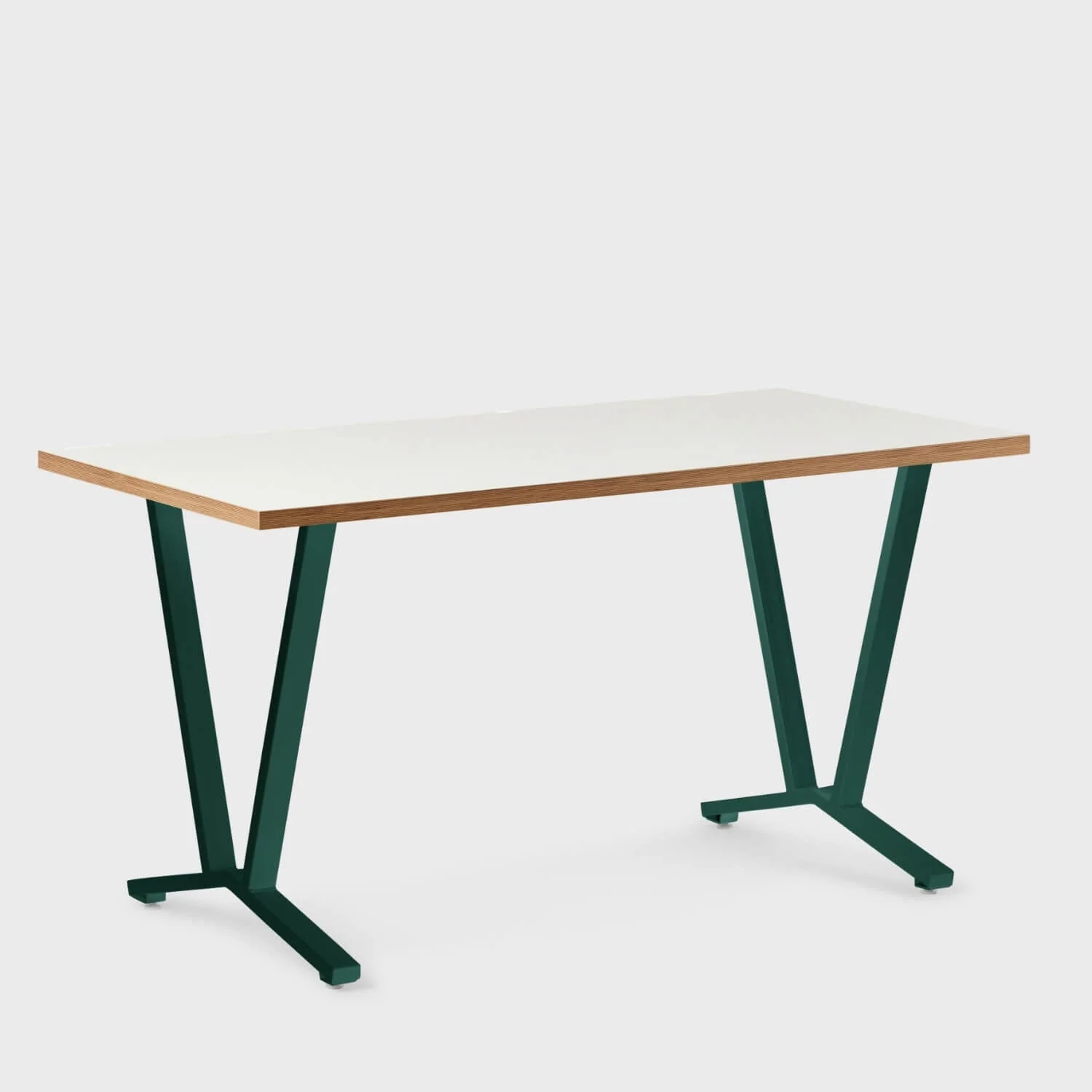 Elements Laminate Top Flare Leg Desk - Image 84