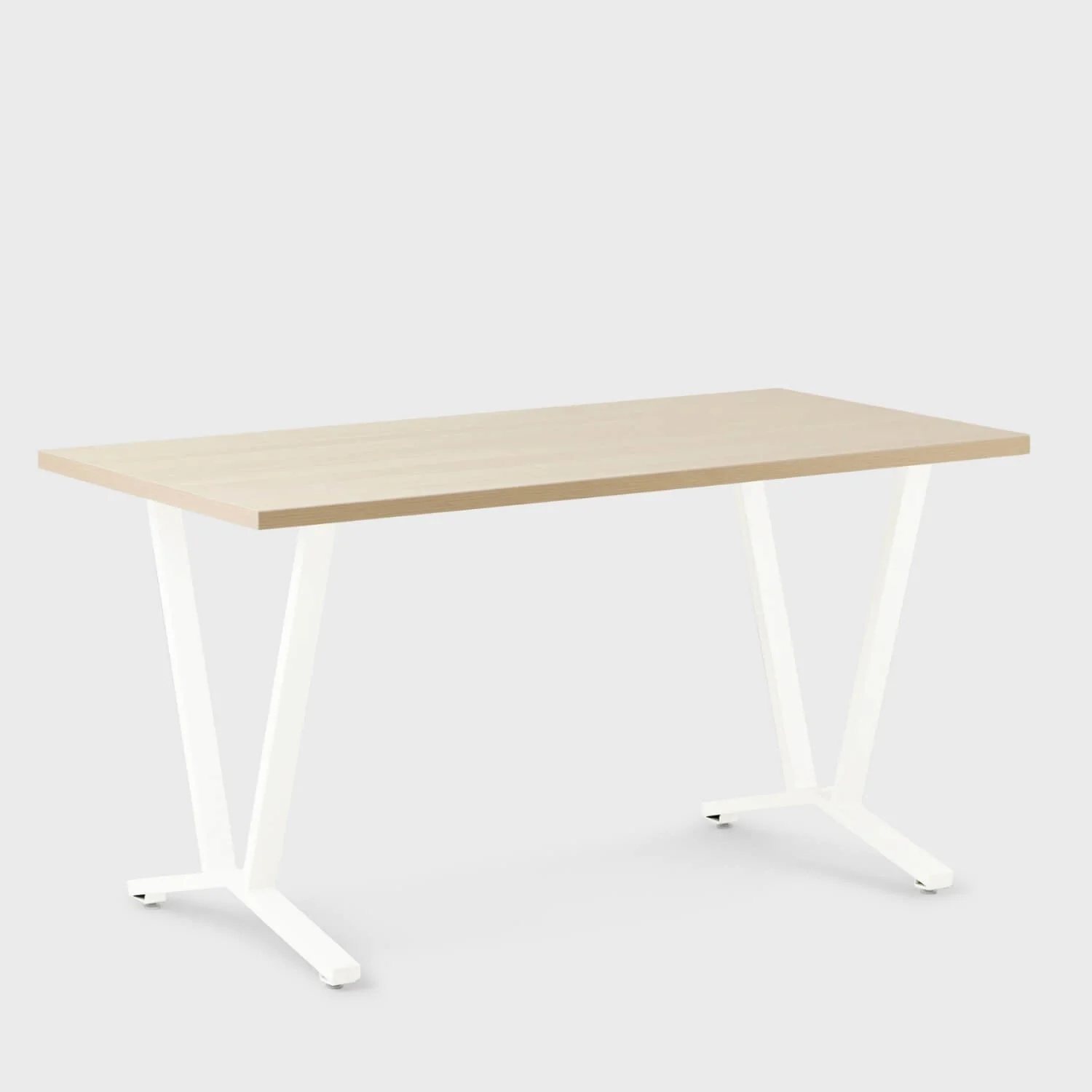 Elements Laminate Top Flare Leg Desk - Image 3