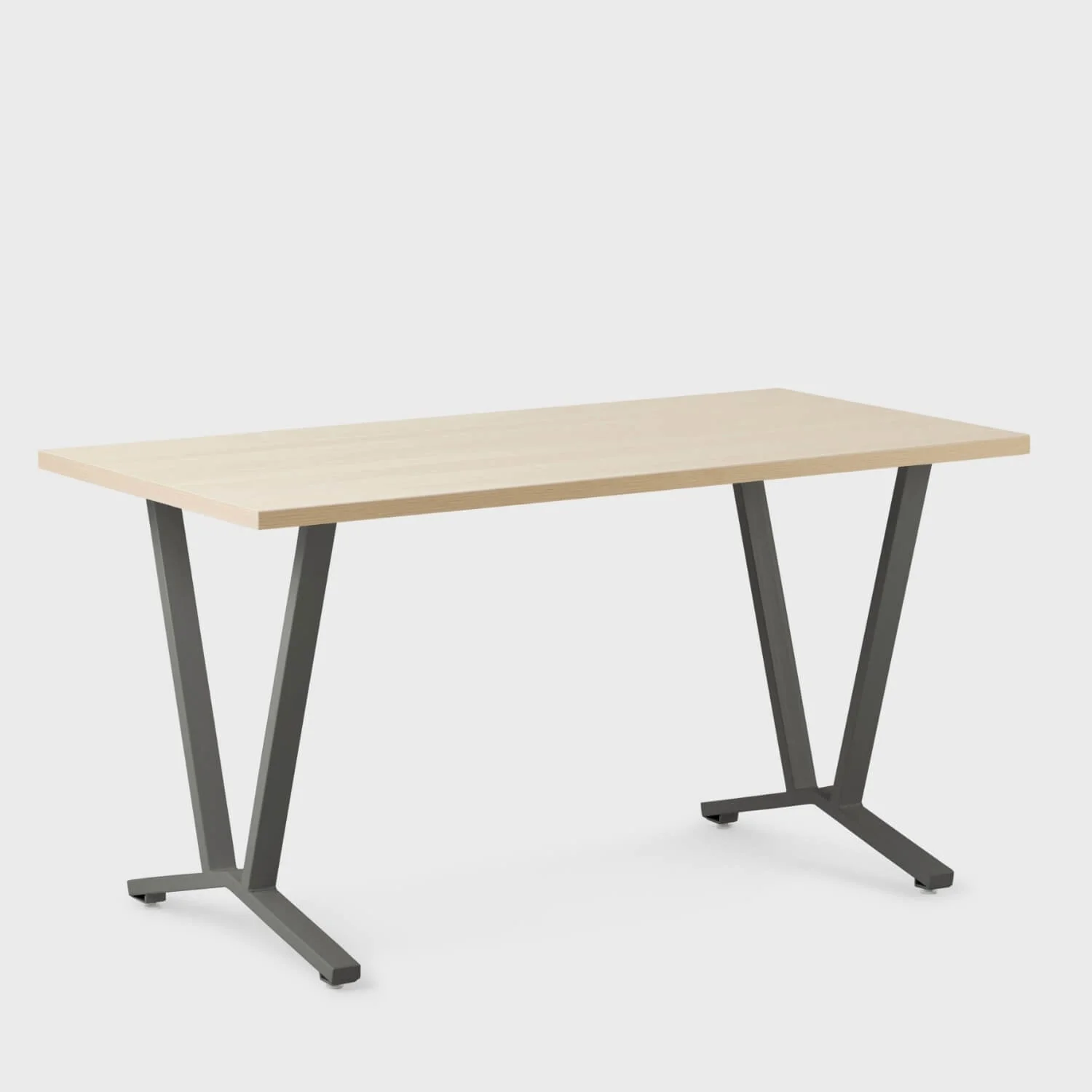 Elements Laminate Top Flare Leg Desk - Image 7