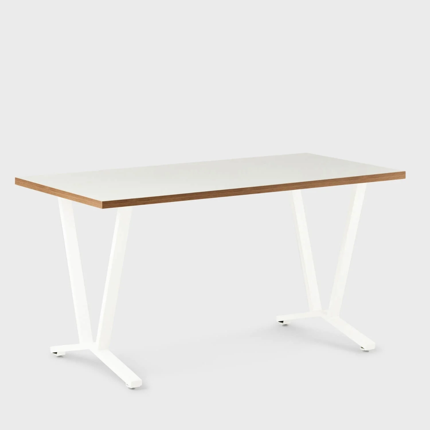 Elements Laminate Top Flare Leg Desk - Image 80