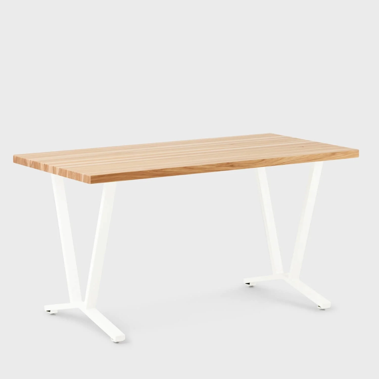 Elements Wood Top Flare Leg Desk - Image 27