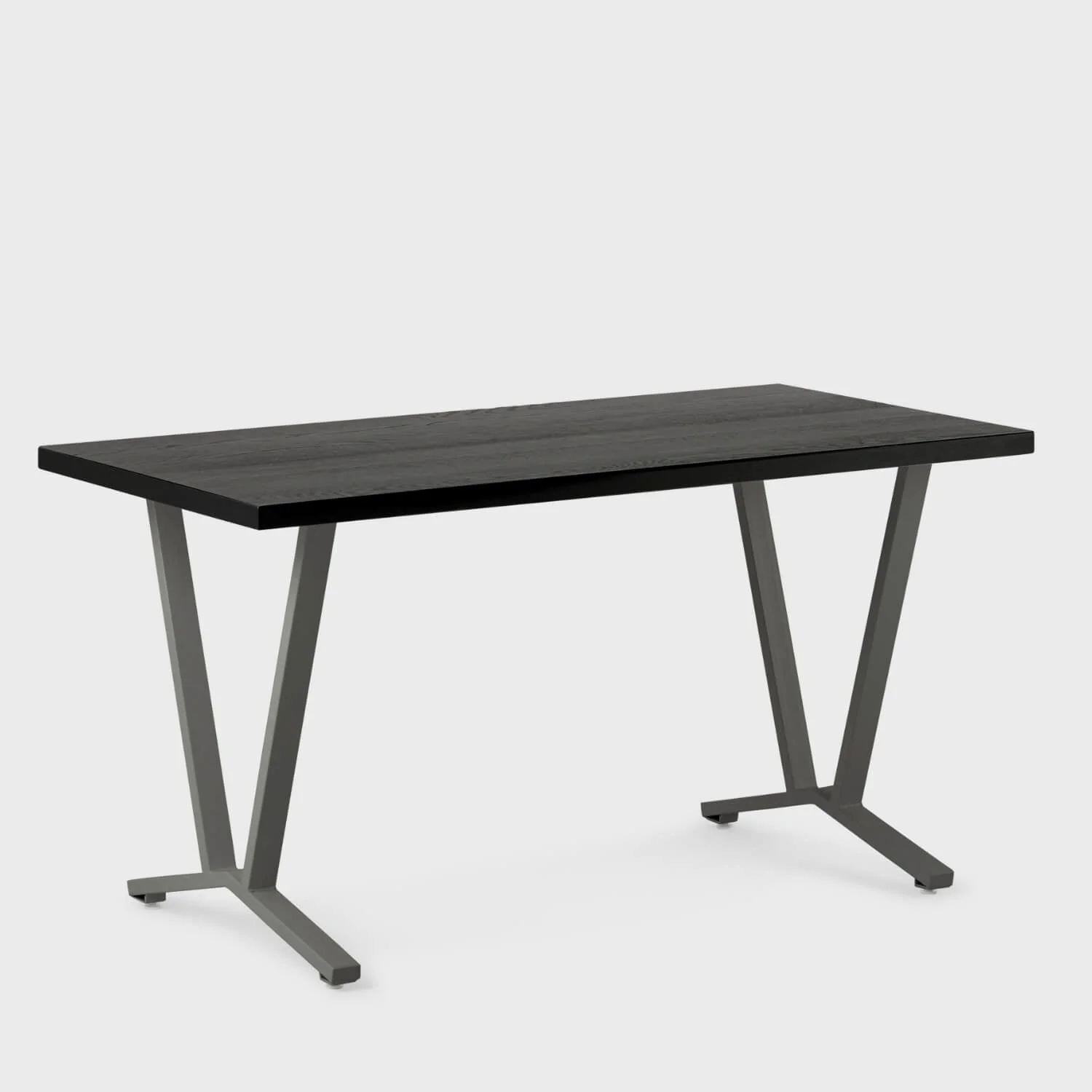Elements Wood Top Flare Leg Desk - Image 43