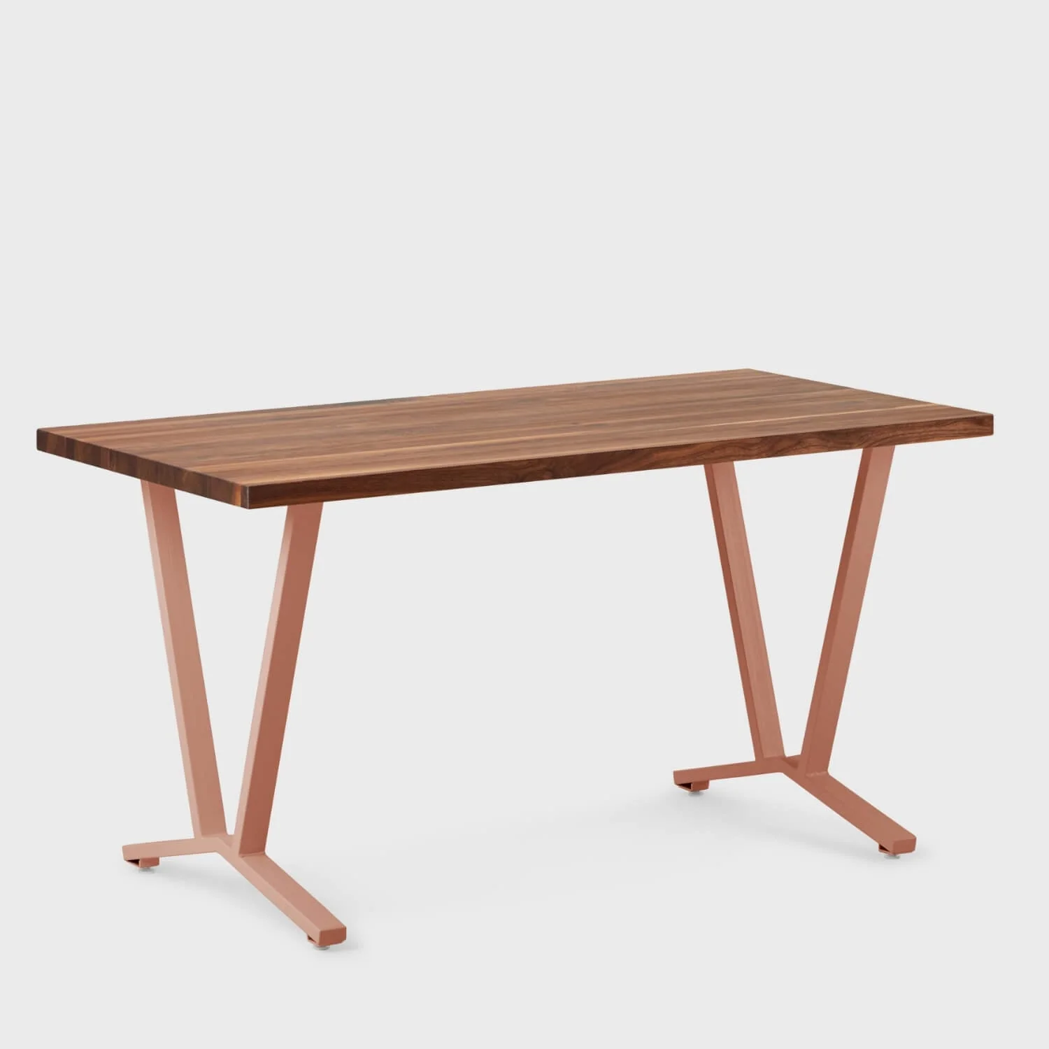 Elements Wood Top Flare Leg Desk - Image 46