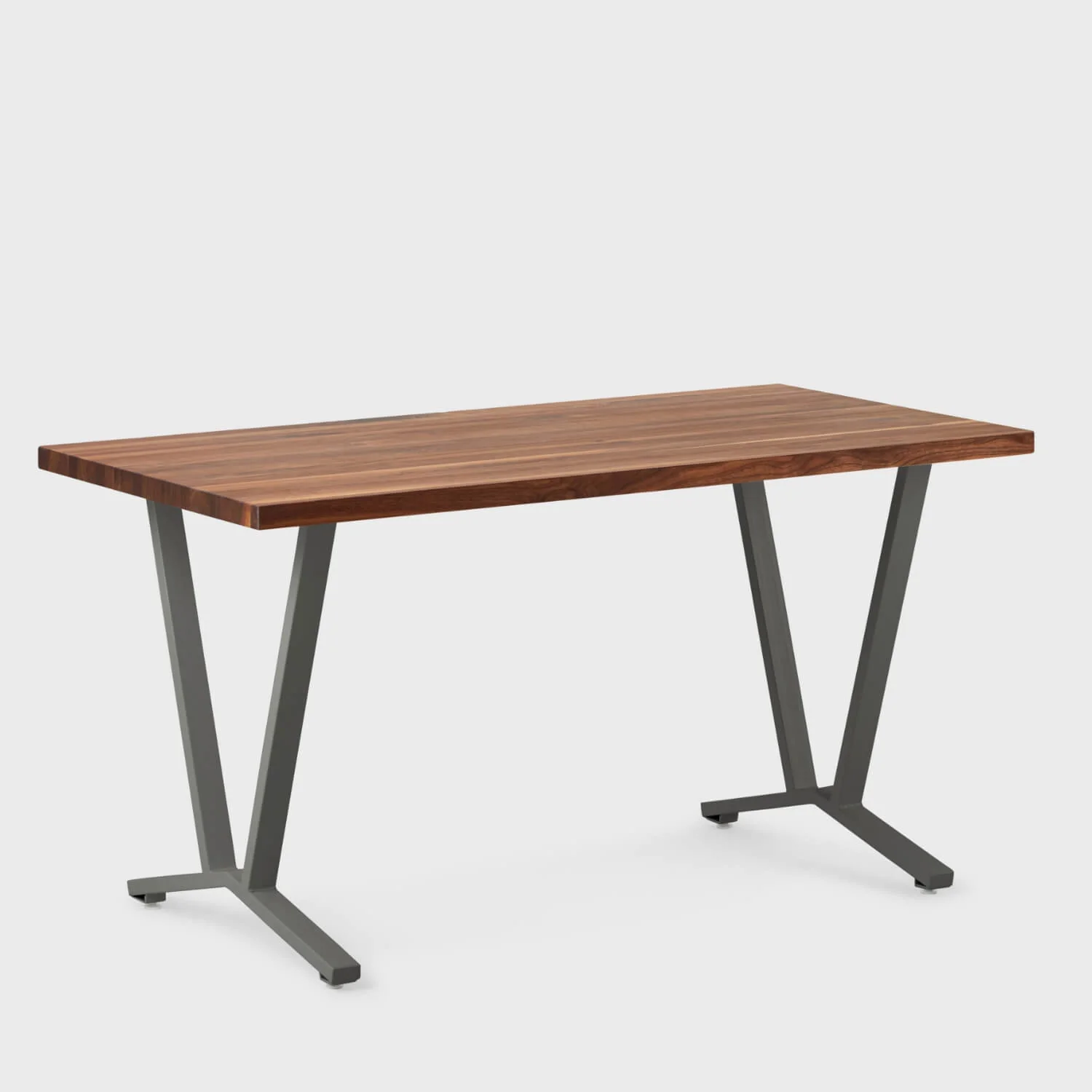 Elements Wood Top Flare Leg Desk - Image 49