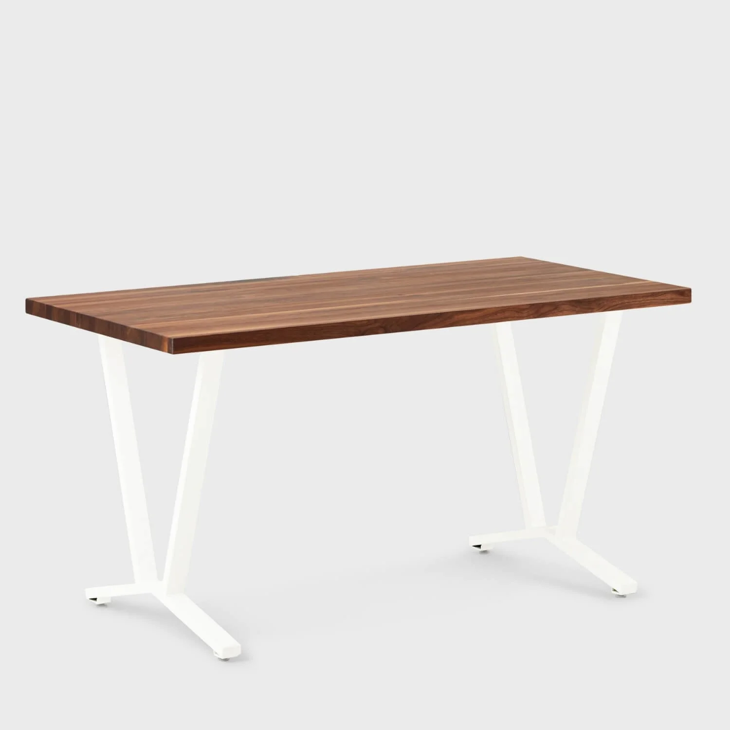 Elements Wood Top Flare Leg Desk - Image 44