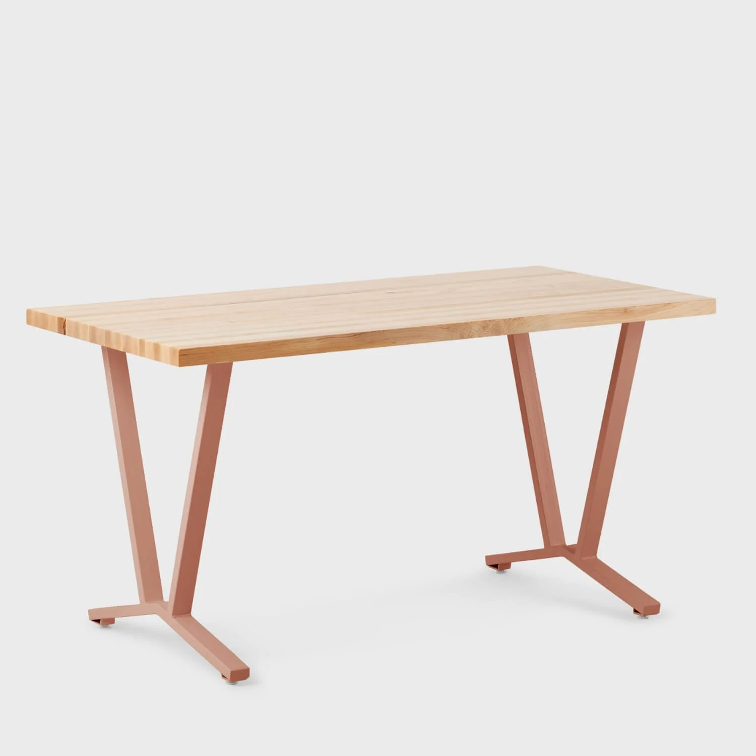 Elements Wood Top Flare Leg Desk - Image 51