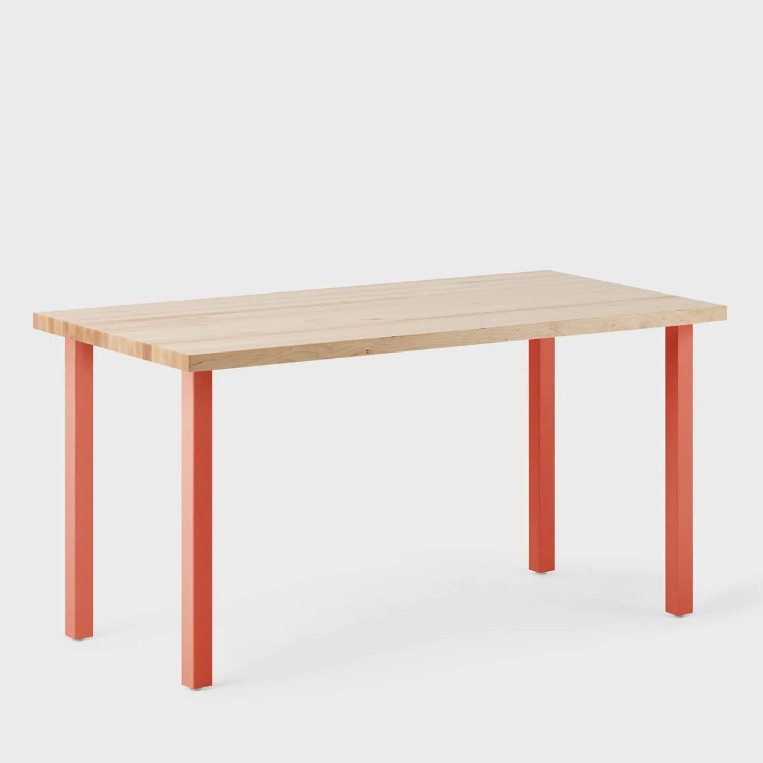 Elements Wood Top Skinny Leg Desk - Image 23