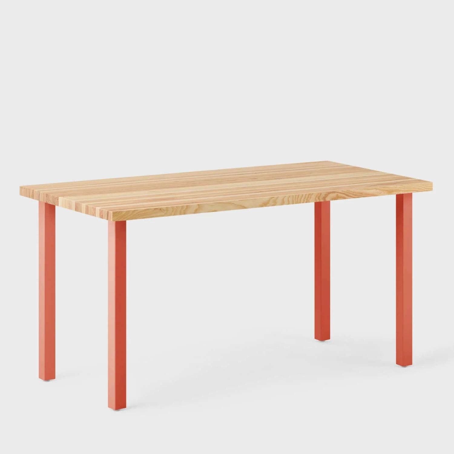 Elements Wood Top Skinny Leg Desk - Image 5