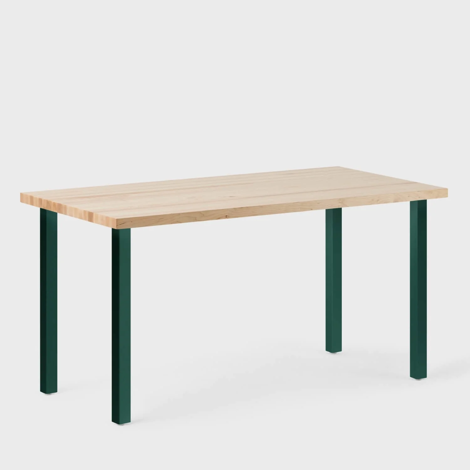 Elements Wood Top Skinny Leg Desk - Image 53