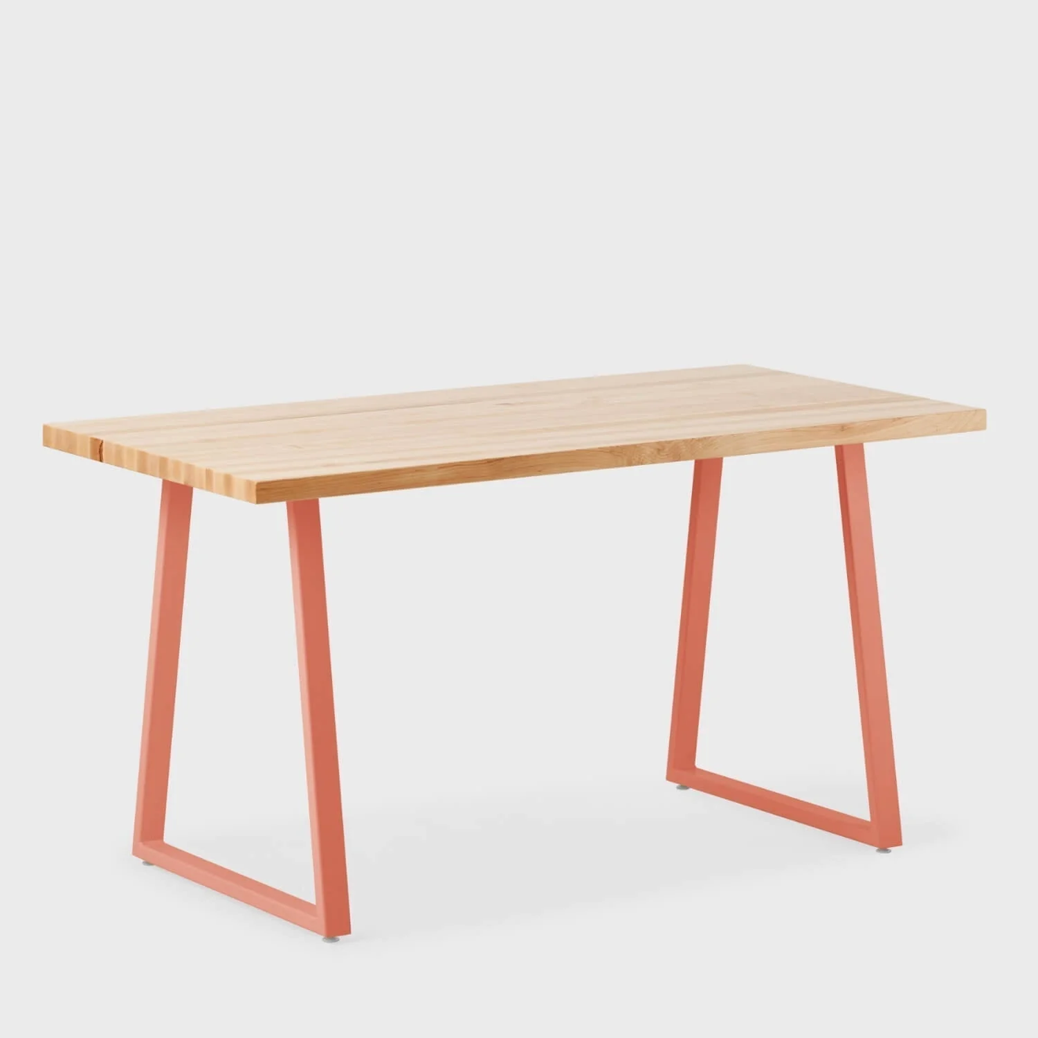 Elements Wood Top Wide Leg Desk - Image 22