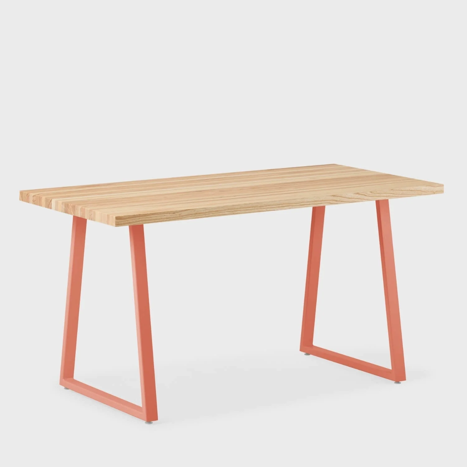 Elements Wood Top Wide Leg Desk - Image 5