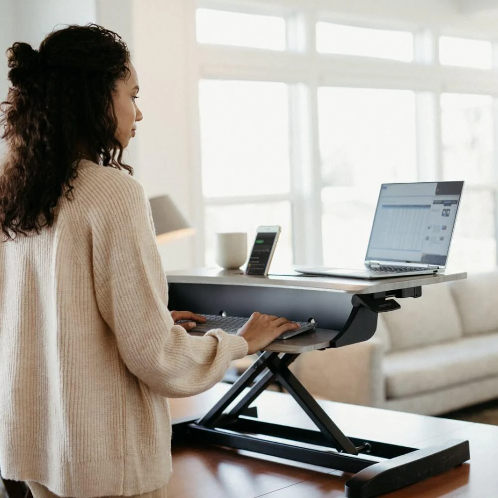 WorkFit-Z Mini Standing Desk Converter - Image 4