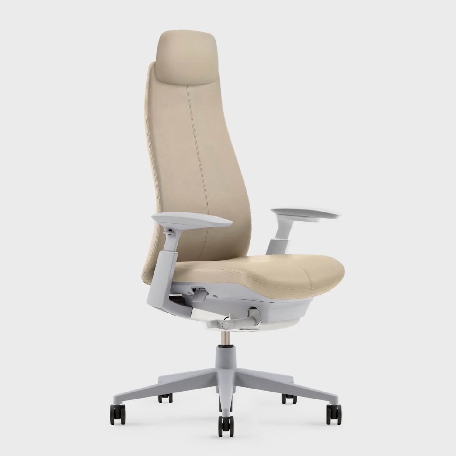 Fern Leather Office Chair - Image 3