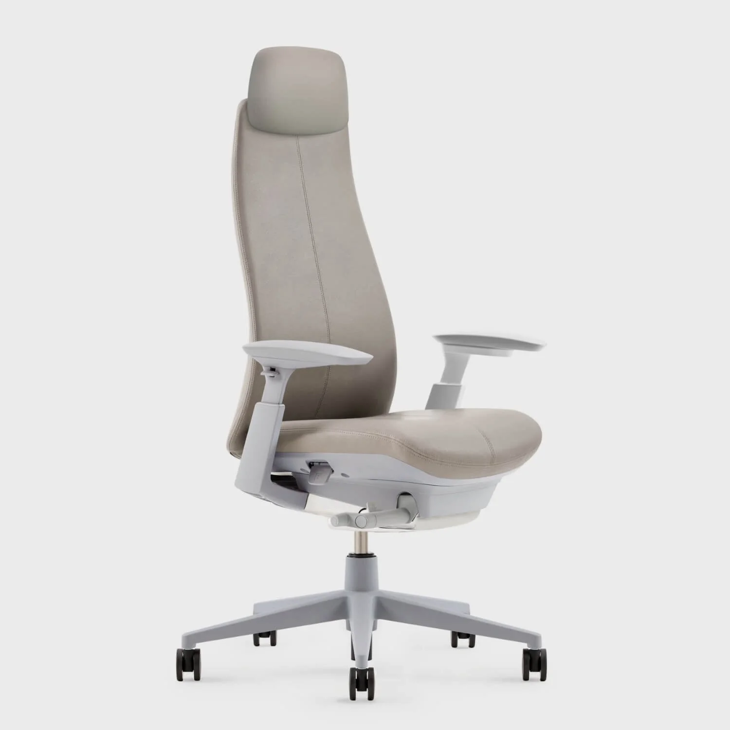 Fern Leather Office Chair - Image 3