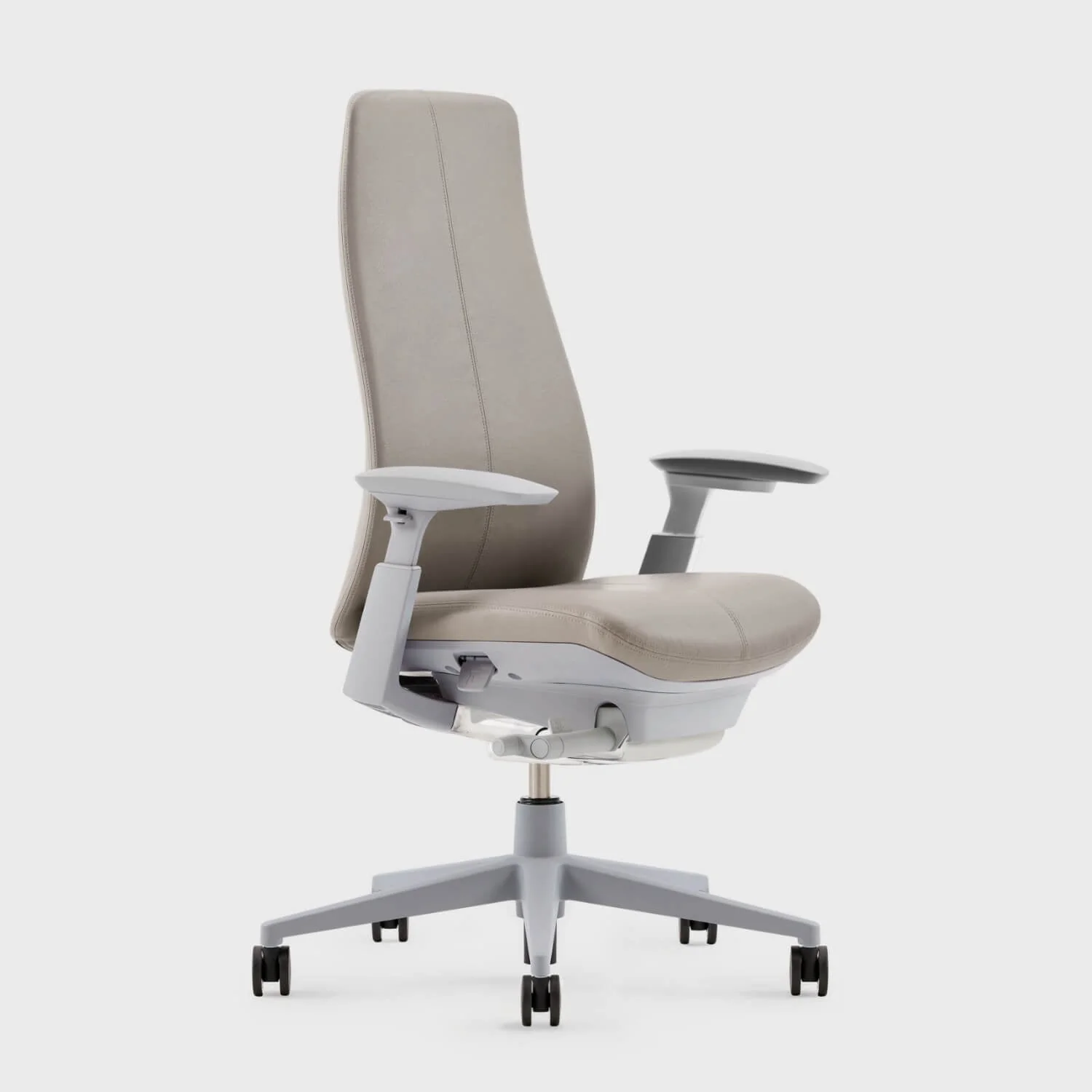 Fern Leather Office Chair - Image 5