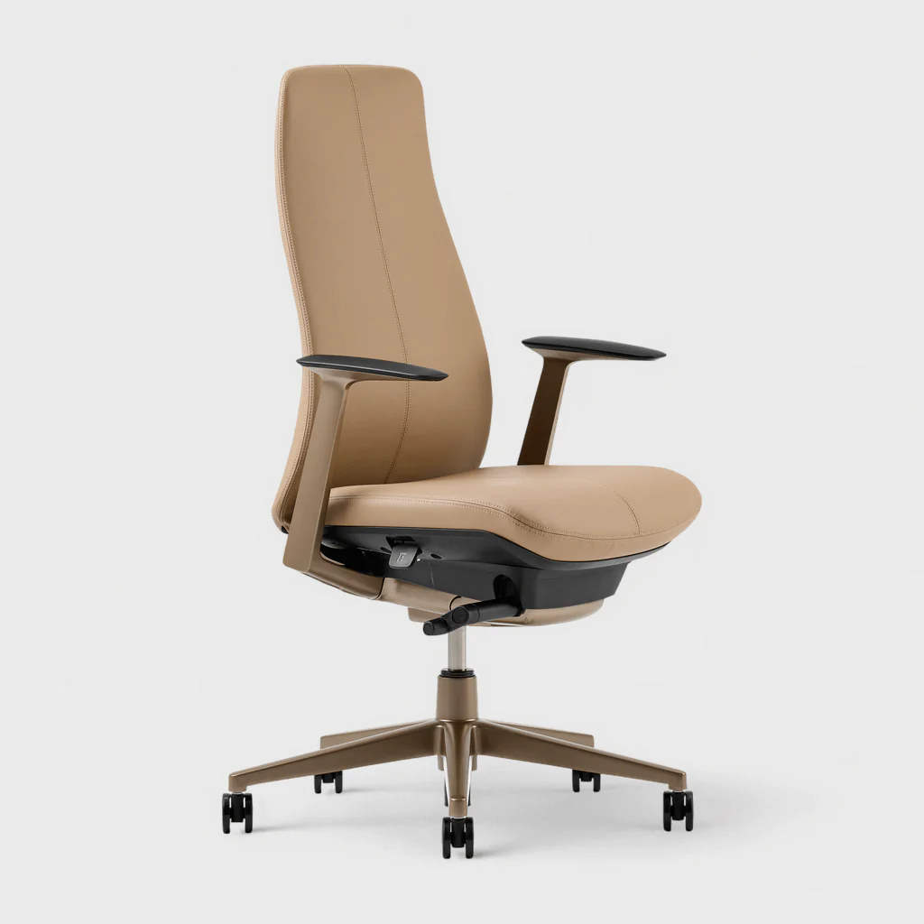 Fern Office Chair with Bronze Base - Image 4