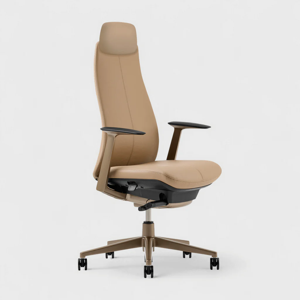 Fern Office Chair with Bronze Base - Image 5