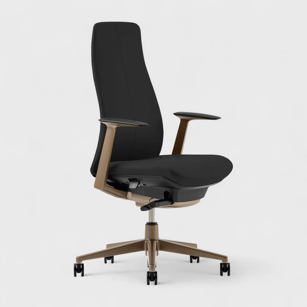 Fern Office Chair with Bronze Base - Image 7