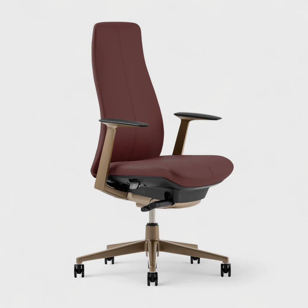 Fern Office Chair with Bronze Base - Image 8