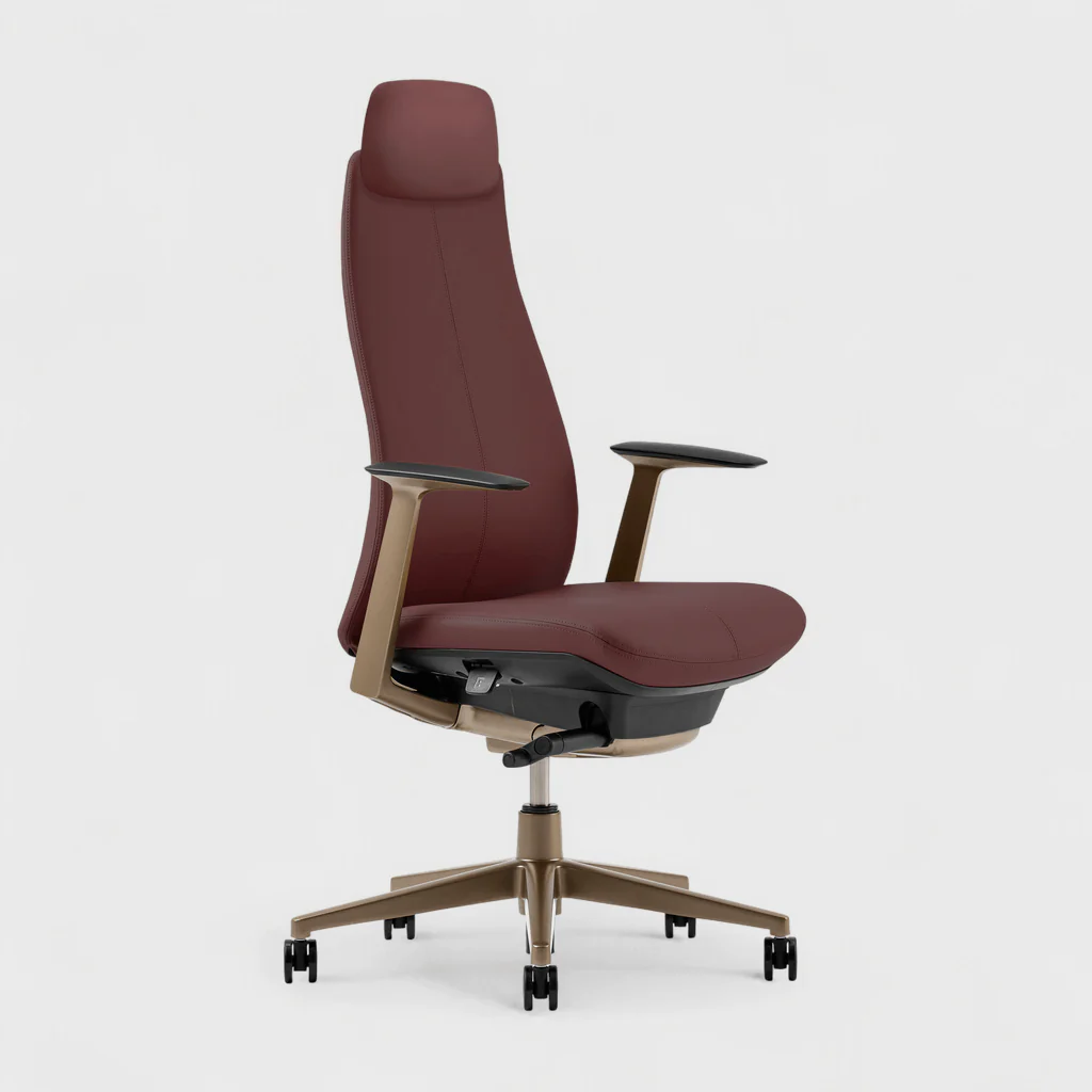 Fern Office Chair with Bronze Base - Image 9