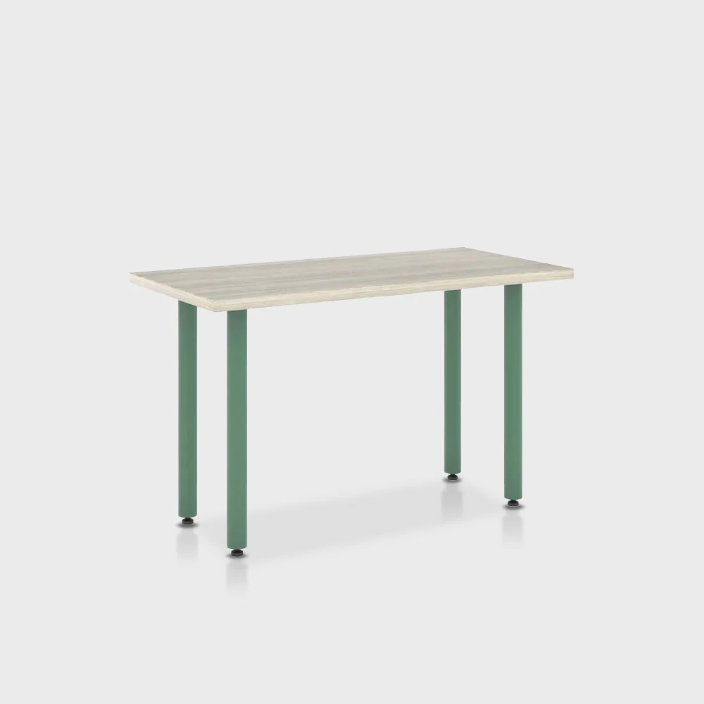Jive Desk with Post Leg, Color Pop - Image 12
