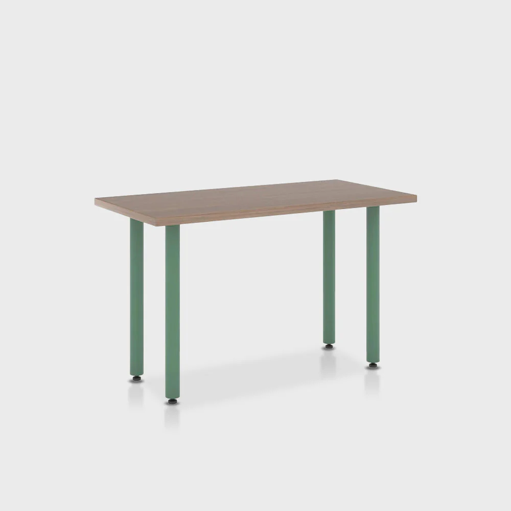 Jive Desk with Post Leg, Color Pop - Image 13