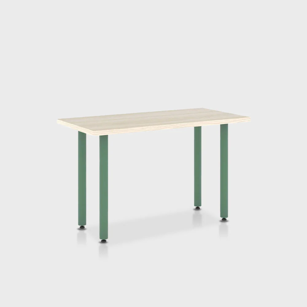 Jive Desk with Post Leg, Color Pop - Image 16