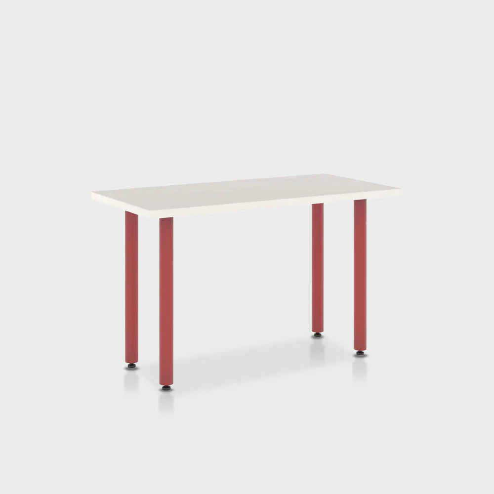 Jive Desk with Post Leg, Color Pop - Image 19