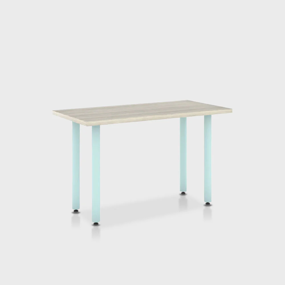 Jive Desk with Post Leg, Color Pop - Image 22