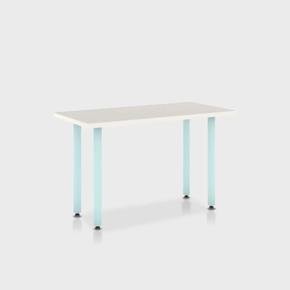 Jive Desk with Post Leg, Color Pop - Image 24