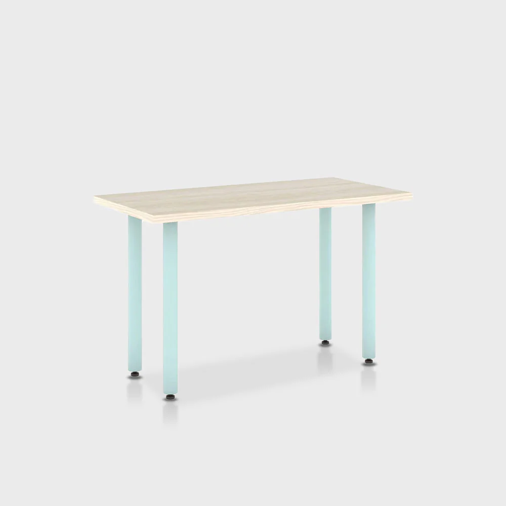 Jive Desk with Post Leg, Color Pop - Image 26