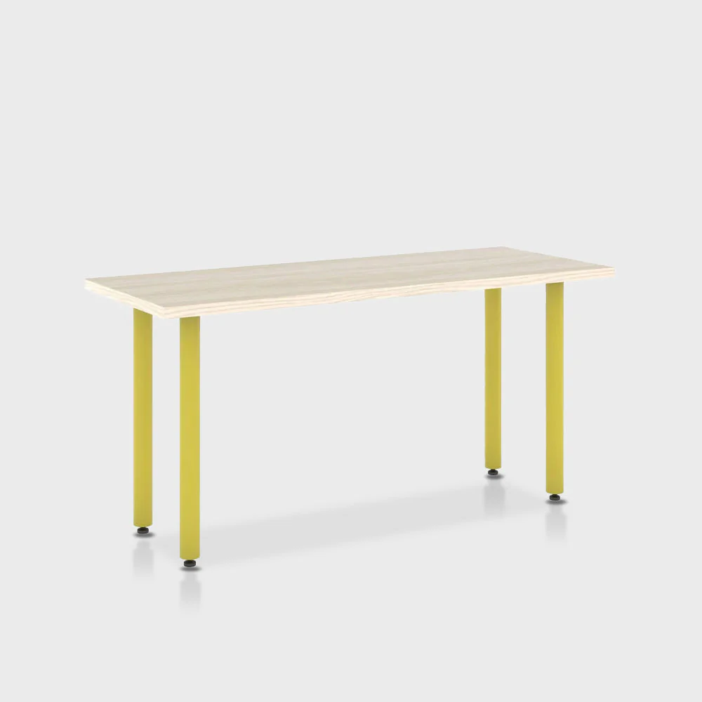 Jive Desk with Post Leg, Color Pop - Image 27